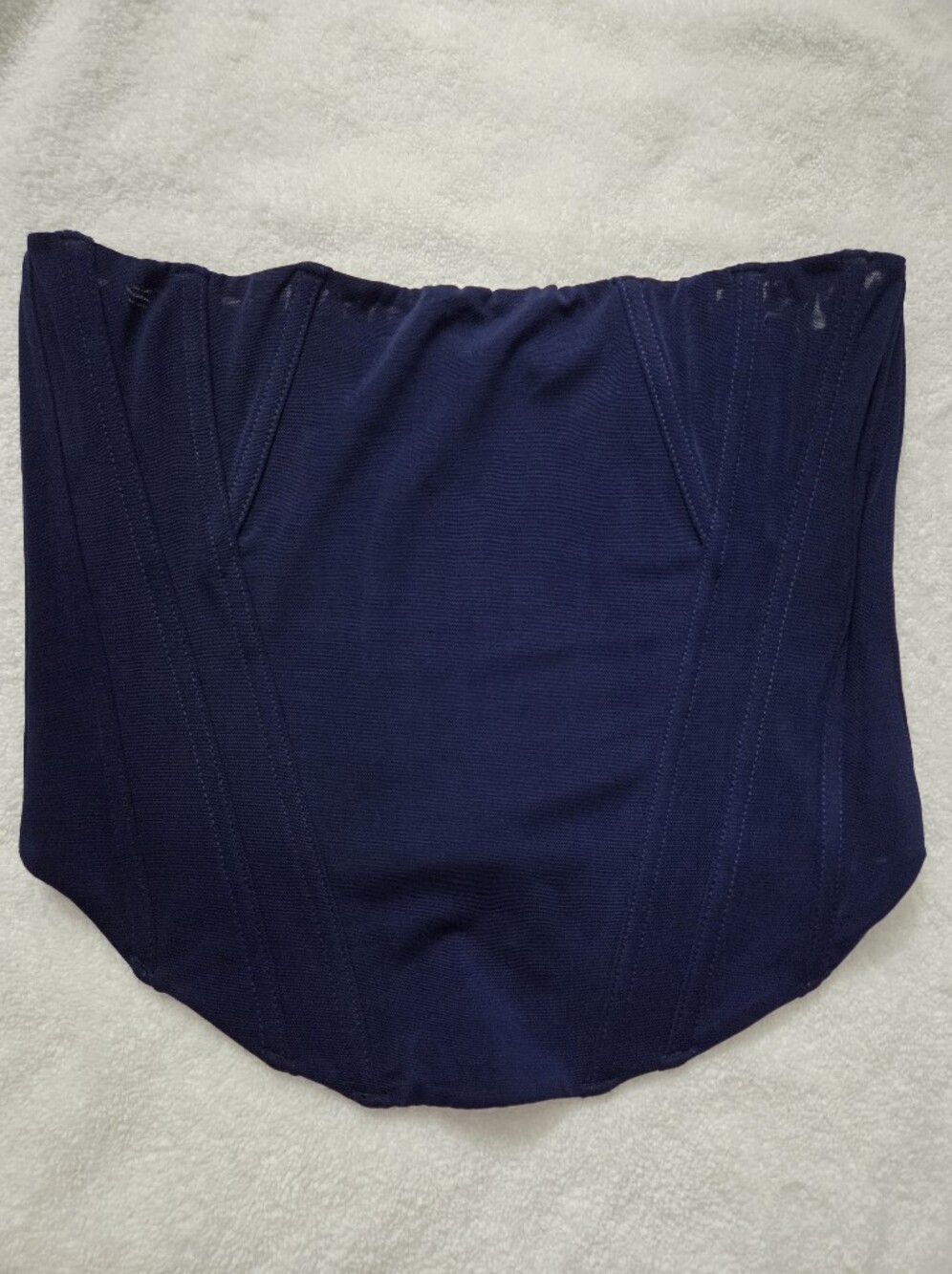 Whitefox Corset Top Women's Size Medium Navy